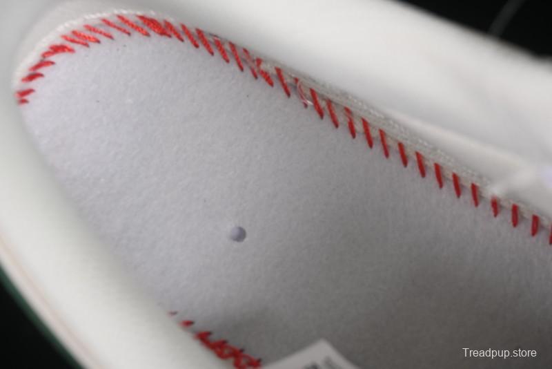 Nike Air Force 1 '07 Low Stussy Collaboration Green Swoosh Gum Sole Casual Sneakers - XX3168-138