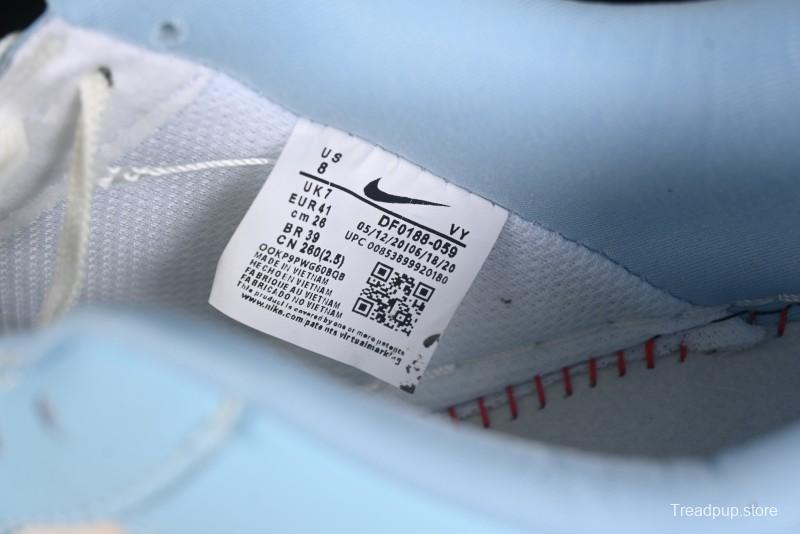 Nike Air Force 1'07 Low Doraemon Casual Sneakers with Full-Length Air Cushion - DF0188-059