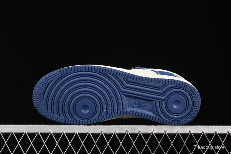 Nike Air Force 1'07 Low Gucci Collaboration Navy Blue Casual Sneakers - KK1988-085