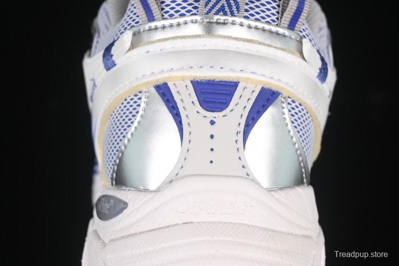 Off-White Be Right Low-Top Lifestyle Sneakers in White Blue - X.E5