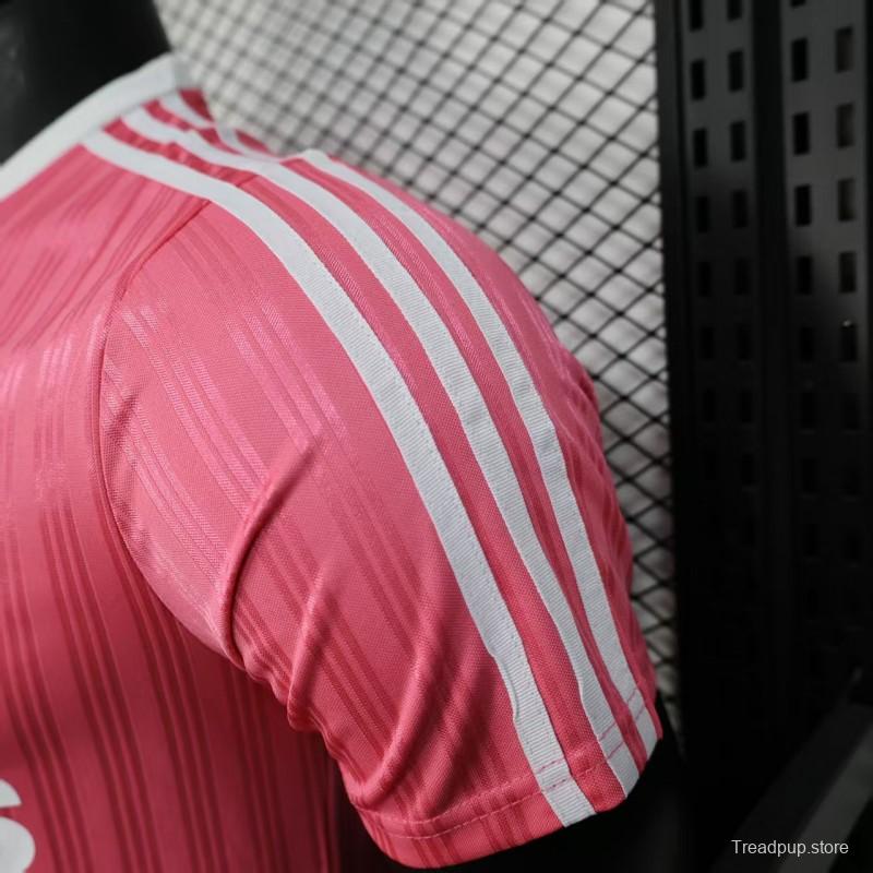 Player Version 2025 Adidas Original Pink T-Shirt