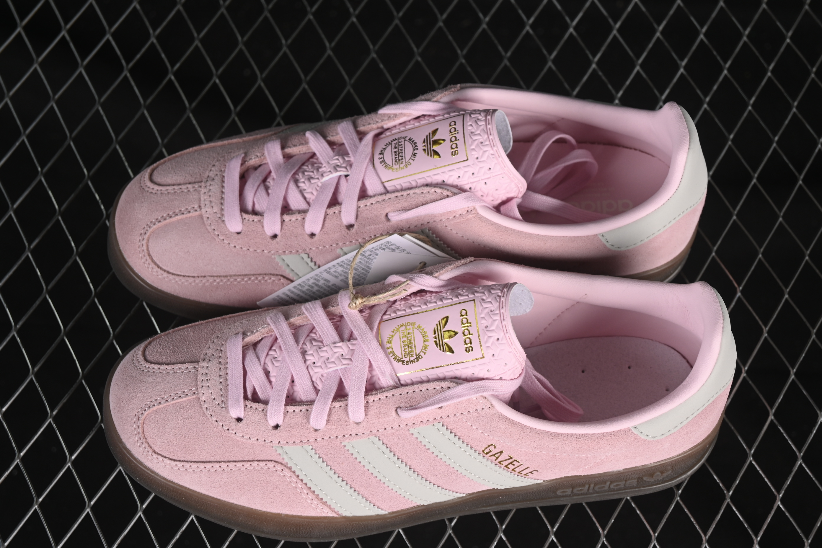 Adidas Originals Gazelle Indoor Retro Casual Shoes with Non-Slip and Wear-Resistant Sole - JI2716