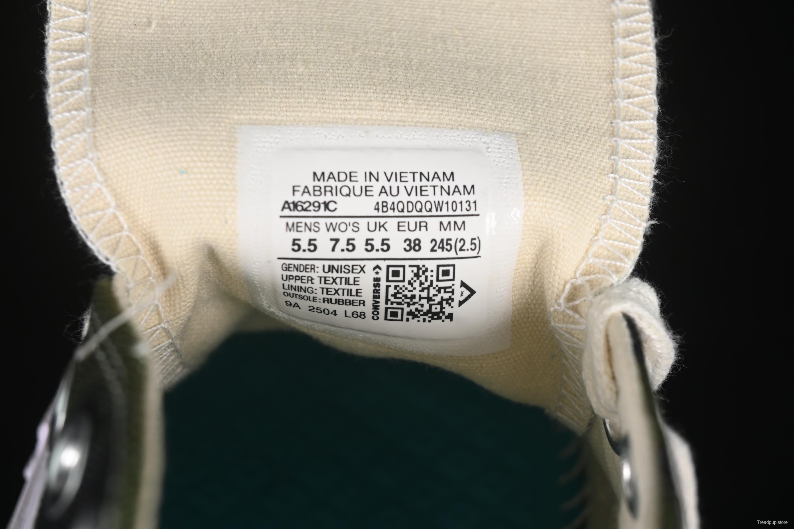 Kenzo Chuck Taylor Ox Hana Leopard Cypress Low Top Casual Sneakers - A16291C