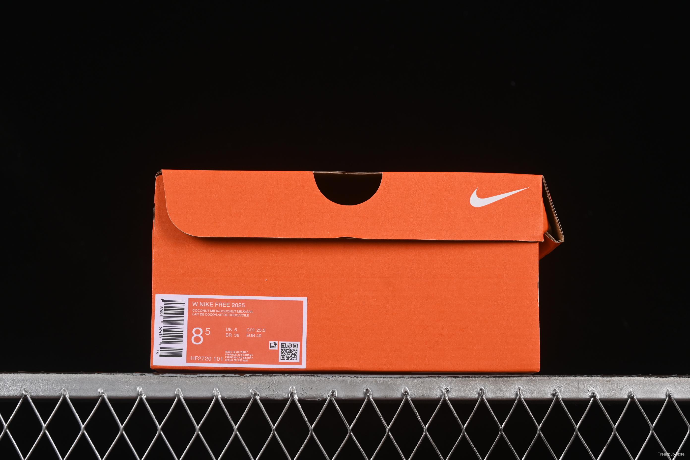 Nike Free 2025 Breathable Knit Running Shoes with Enhanced Cushioning - HF2720-101