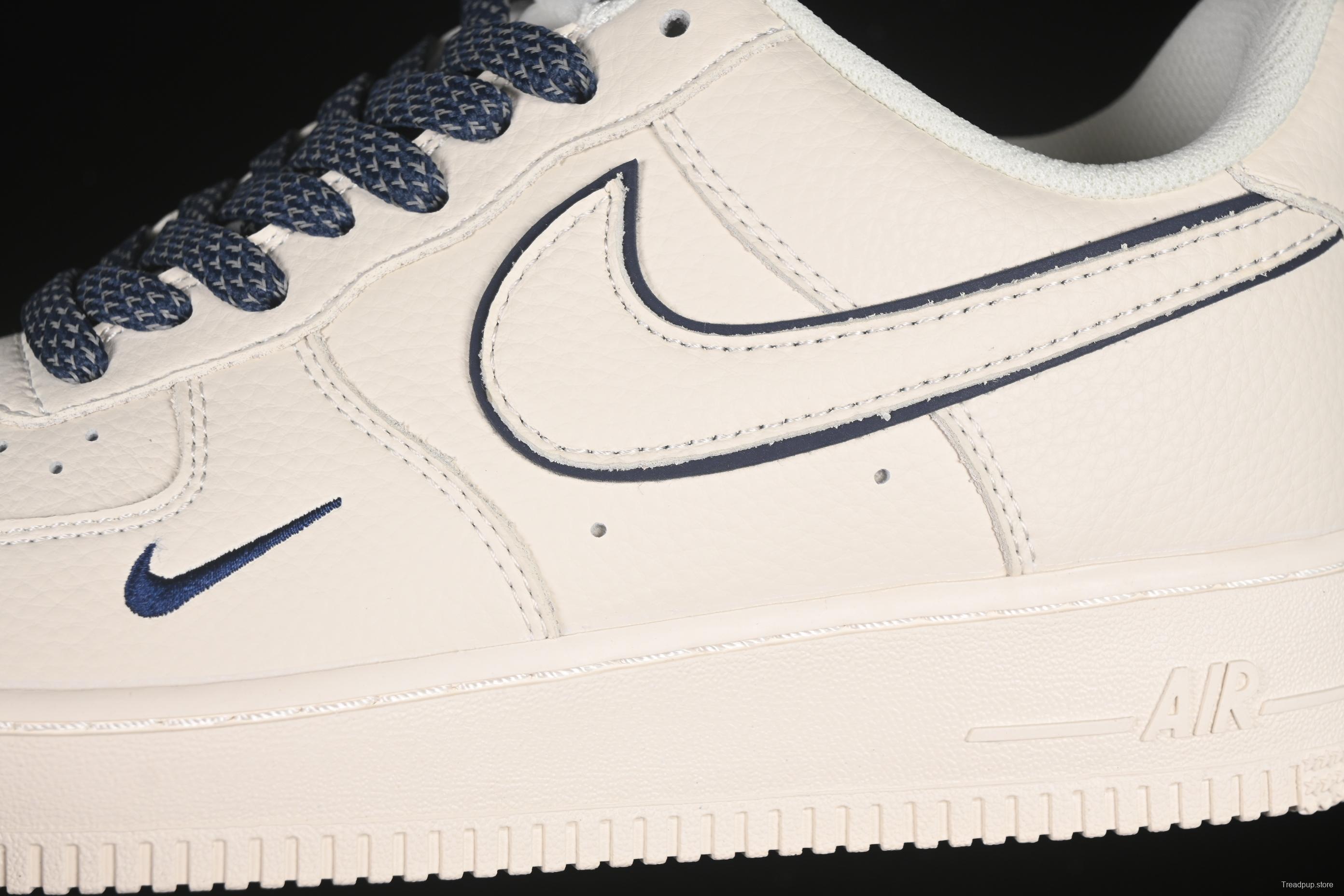 Nike Air Force 1'07 Low Custom ID Official Sync Low-Top Casual Sneakers with 3M Reflective Stars - MJ0319-026