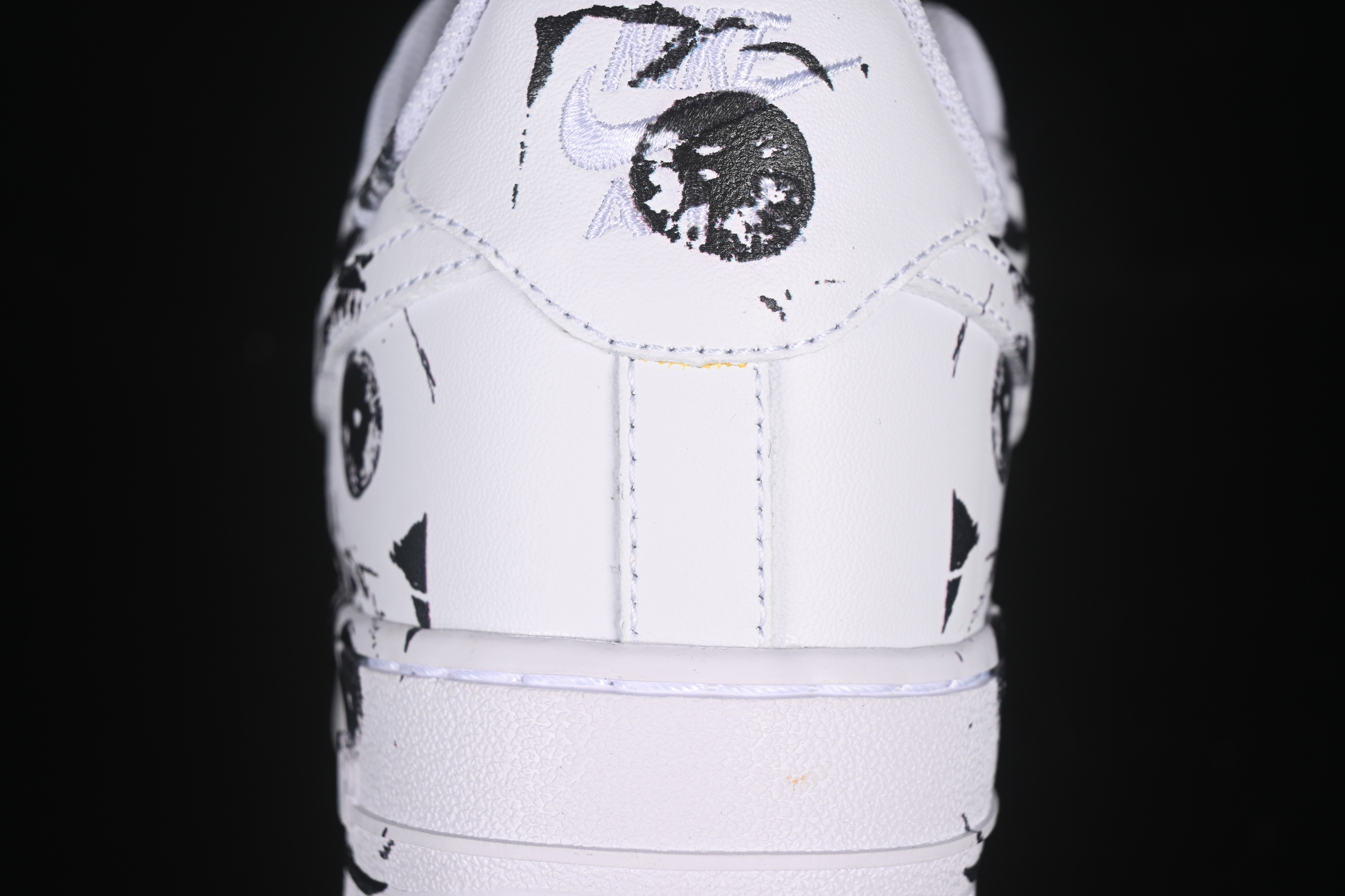 Nike Air Force 1 Low '07 Comme des Garcons Shirt Supreme Collaboration Casual Sneakers - 923044-100