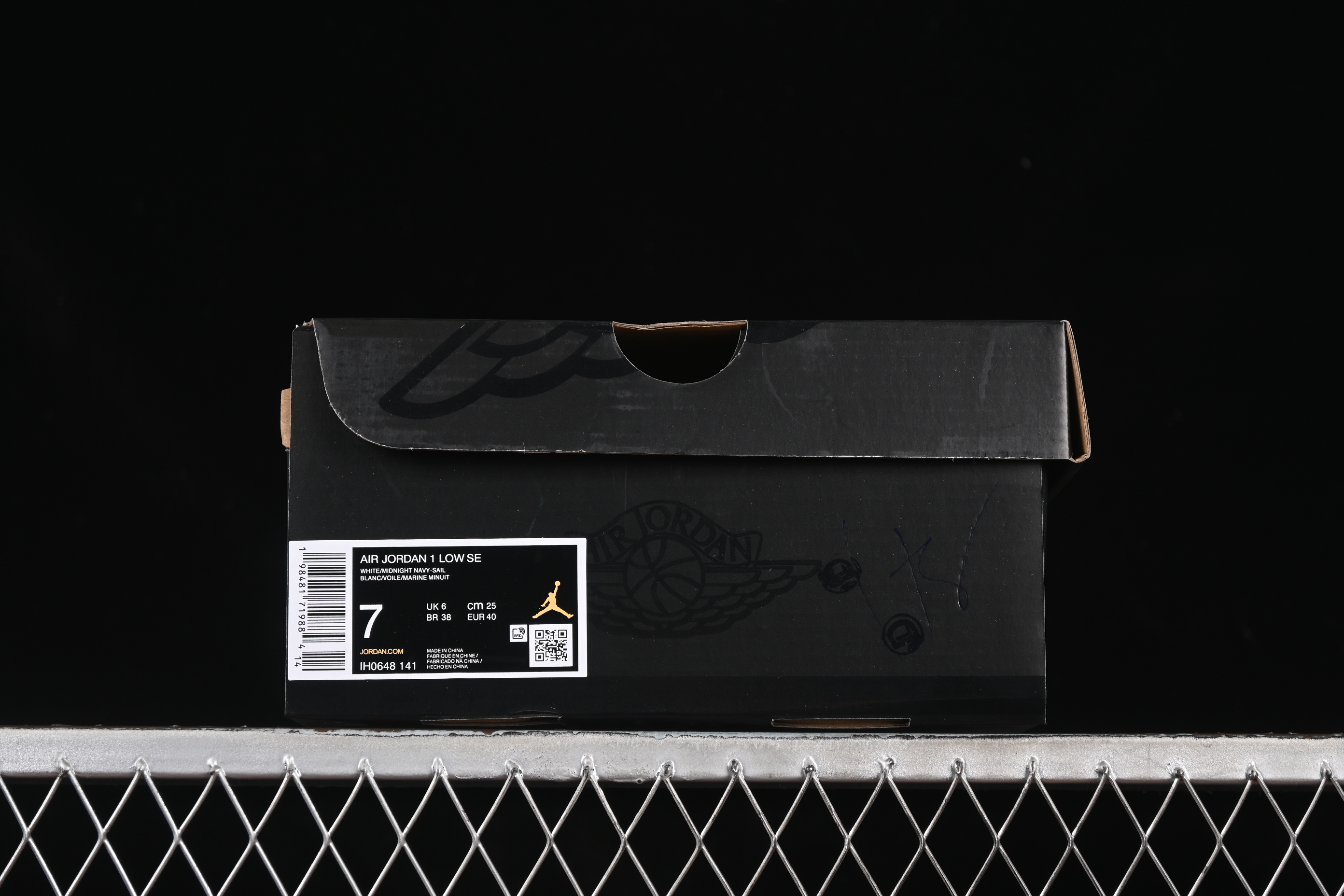 Nike Air Jordan 1 Low "Canadian Tuxedo" Basketball Shoes - IH0648-141