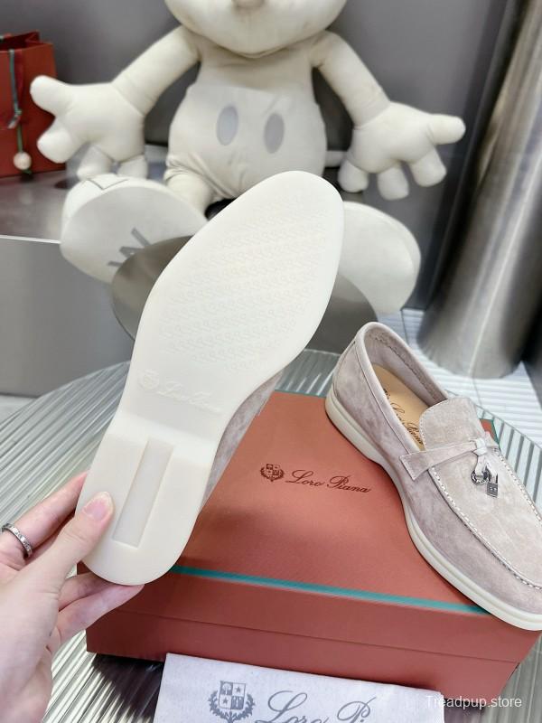 2024 Unisex Le Parmentier Beige Suede Loafers