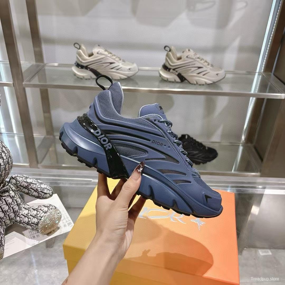 2024 Unisex Dior Blue Mesh Sneakers MJ00360