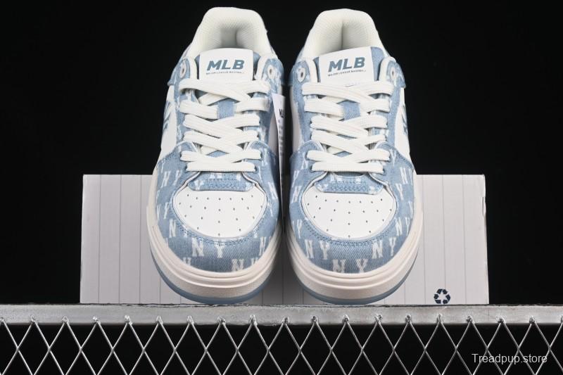 Adidas NY MLB Chunky Liner Embo Monogram New York Yankees Height-Increasing Thick Sole Casual Running Shoes - 3ASXV015N50BLS