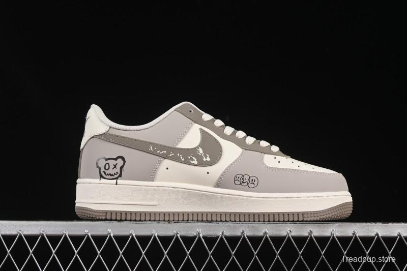 Nike Air Force 1'07 Low Smiling Bear Casual Sneakers - DB3301-881