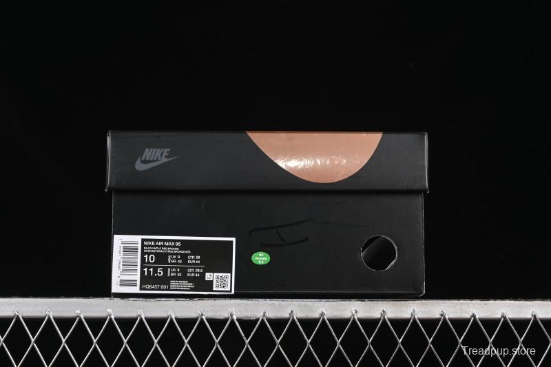 Nike Air Max 95 Retro Cushioned Running Shoes - HQ6457-001