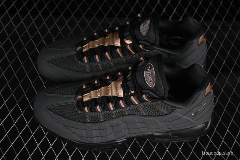 Nike Air Max 95 Retro Cushioned Running Shoes - HQ6457-001