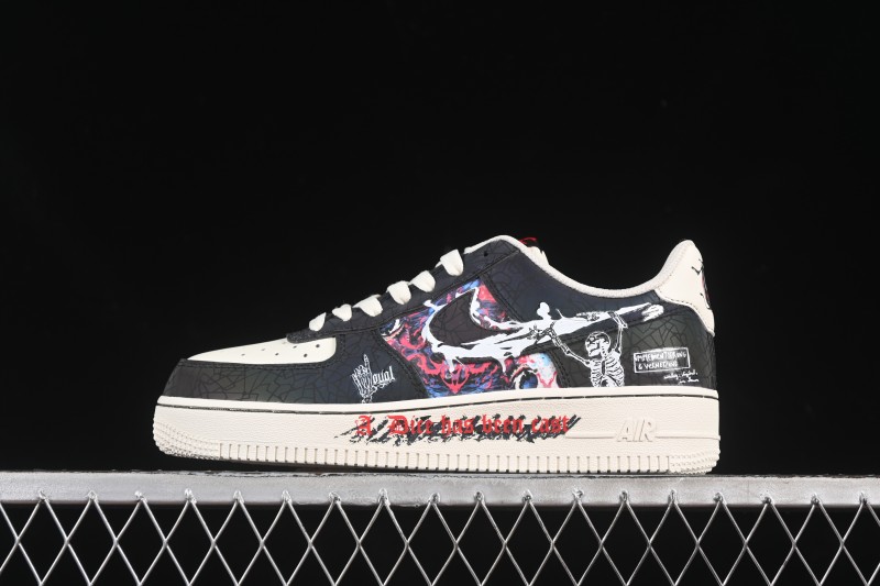 Nike Air Force 1'07 Low Happy To End Casual Sneakers - DY2032-320