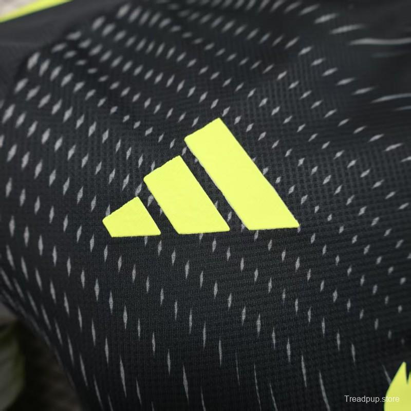 Player Version 25/26 Manchester United Grey with Gradient Wave Pattern Jersey