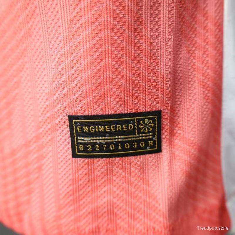 Player Version 25/26 Barcelona Pink with White Trim Jersey