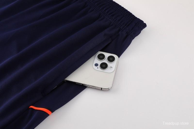 2025 NIKE Navy Short Sleeve Jersey + Shorts