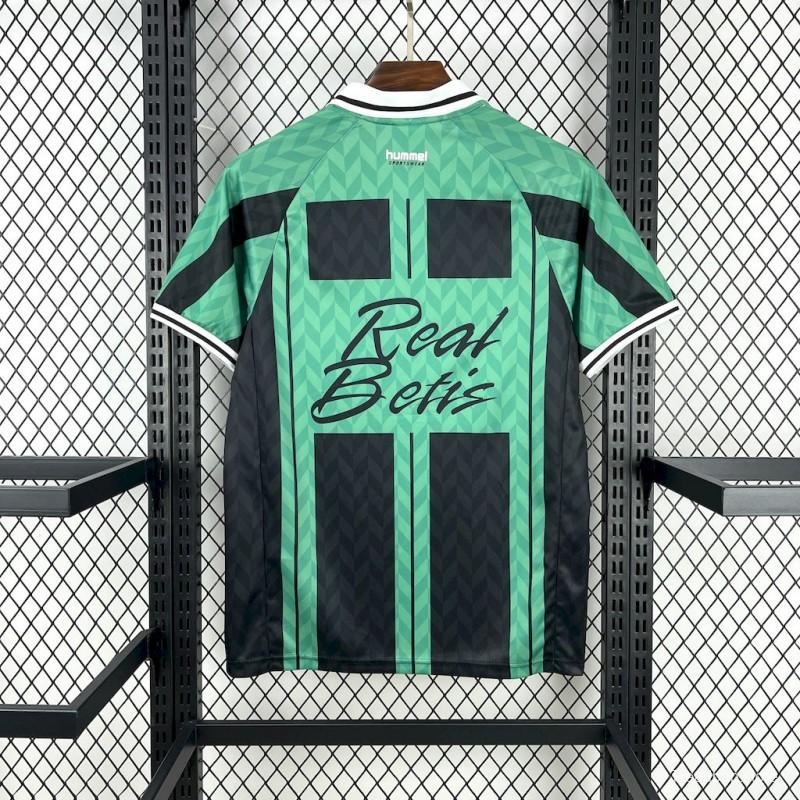2025/26 Real Betis Over NegraVerde Retro Jersey