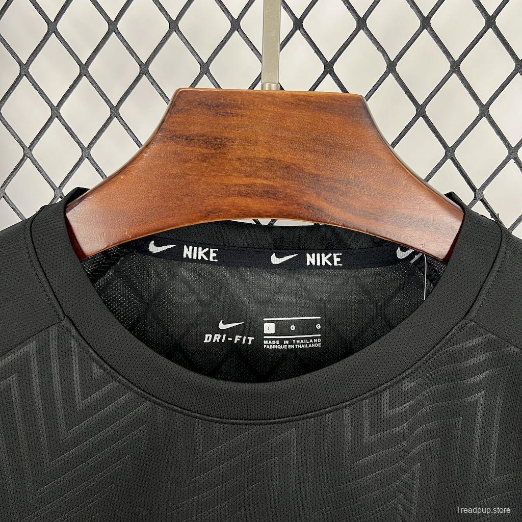 2025 NIKE Black T-Shirt #1044