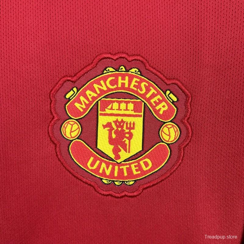 2025/26 Manchester United Home Women Jersey