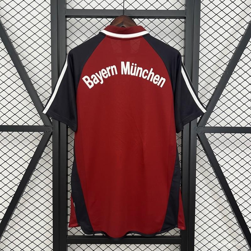 01/02 Retro Bayern Munich Home Jersey