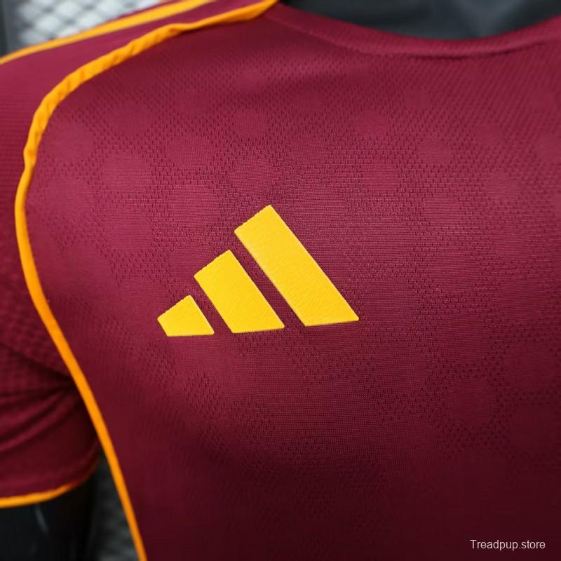 Player Version 25/26 Roma Home Jersey