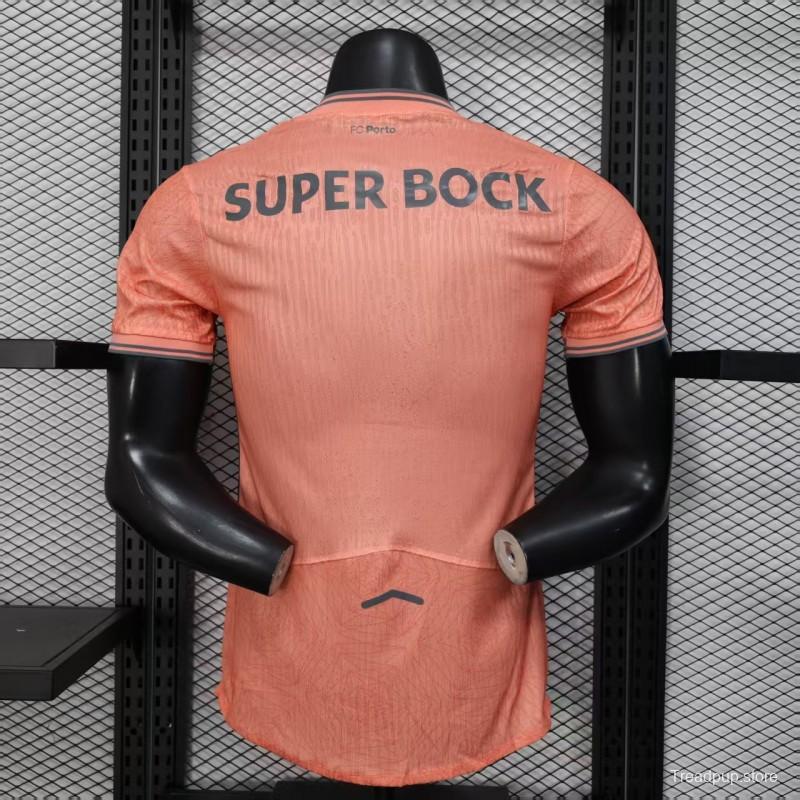 Player Version 25/26 Porto Away Pink Jersey