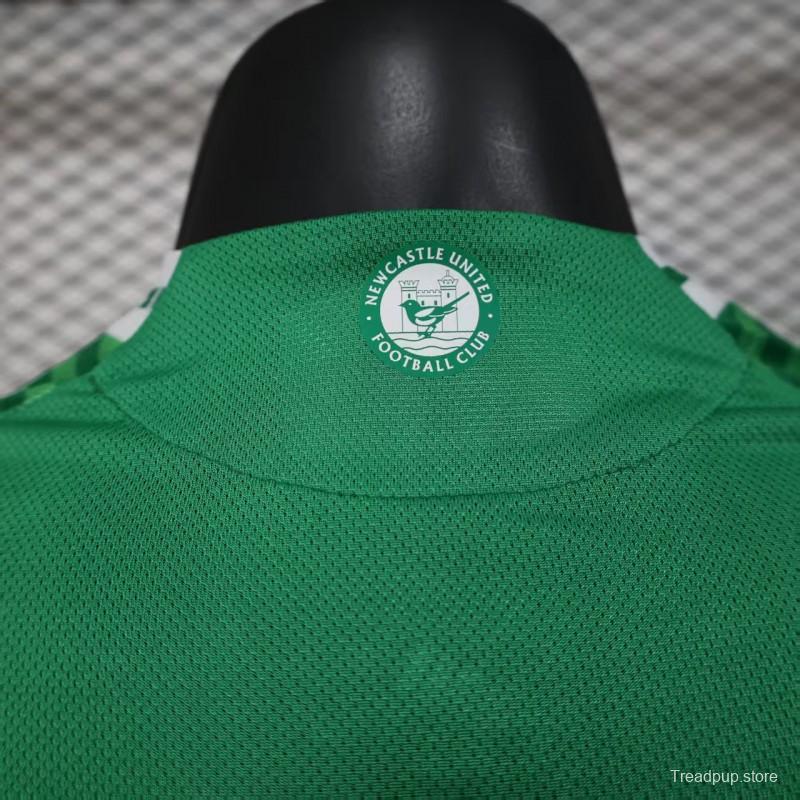 Player Version 25/26 Newcastle United Away Green Jersey