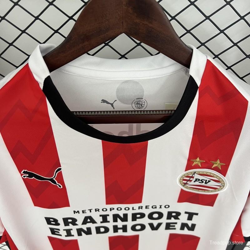25/26 PSV Eindhoven Home Jersey