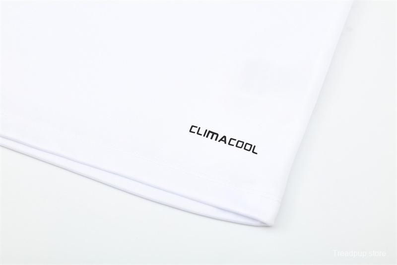 Retro 09/10 Real Madrid White Half Zipper Jacket