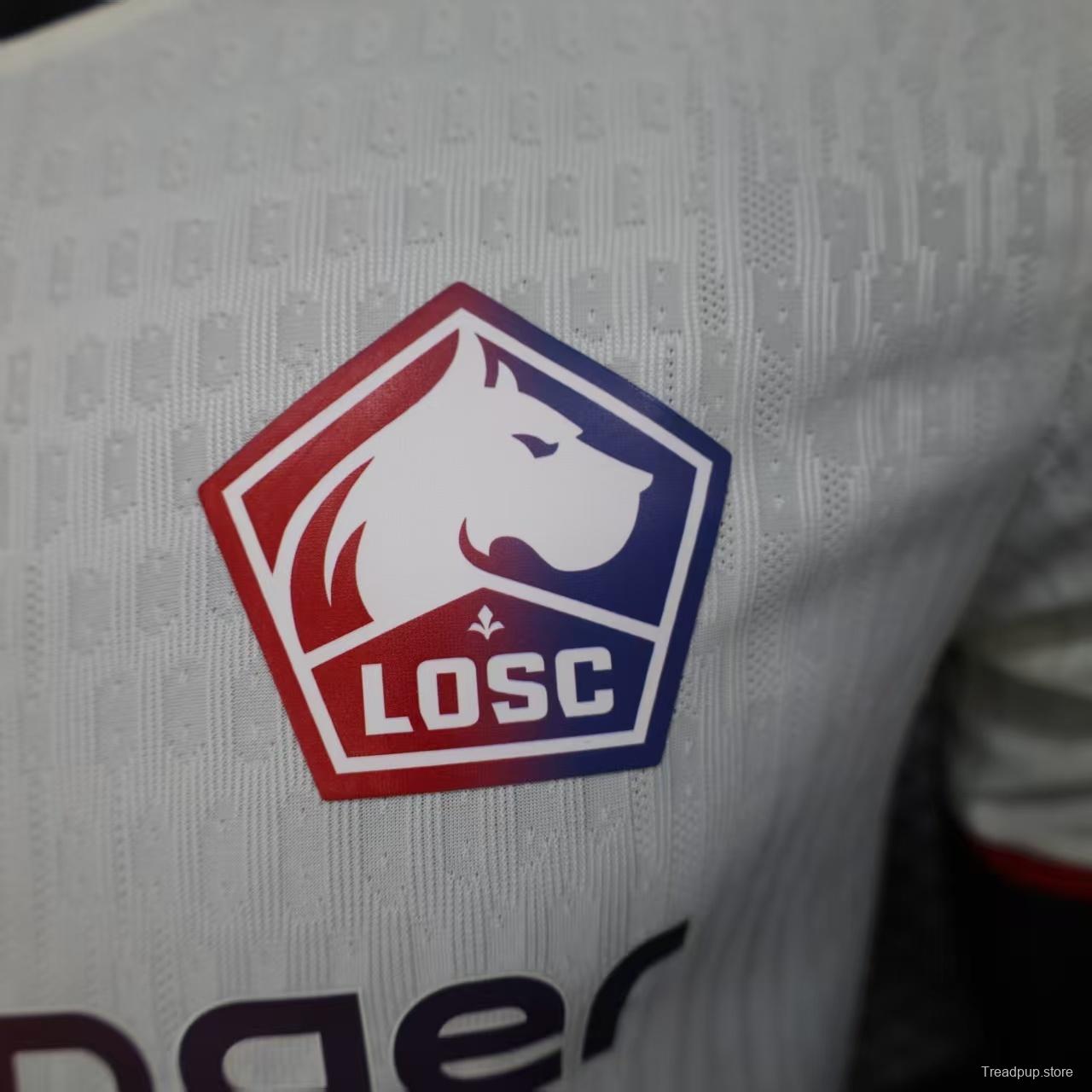Player Version 25/26 Lille Home Jersey