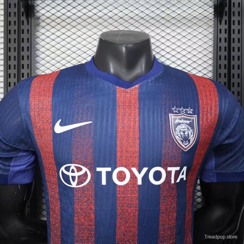 Player Version 25/26 Johor Darul Ta'zim FC Home Jersey
