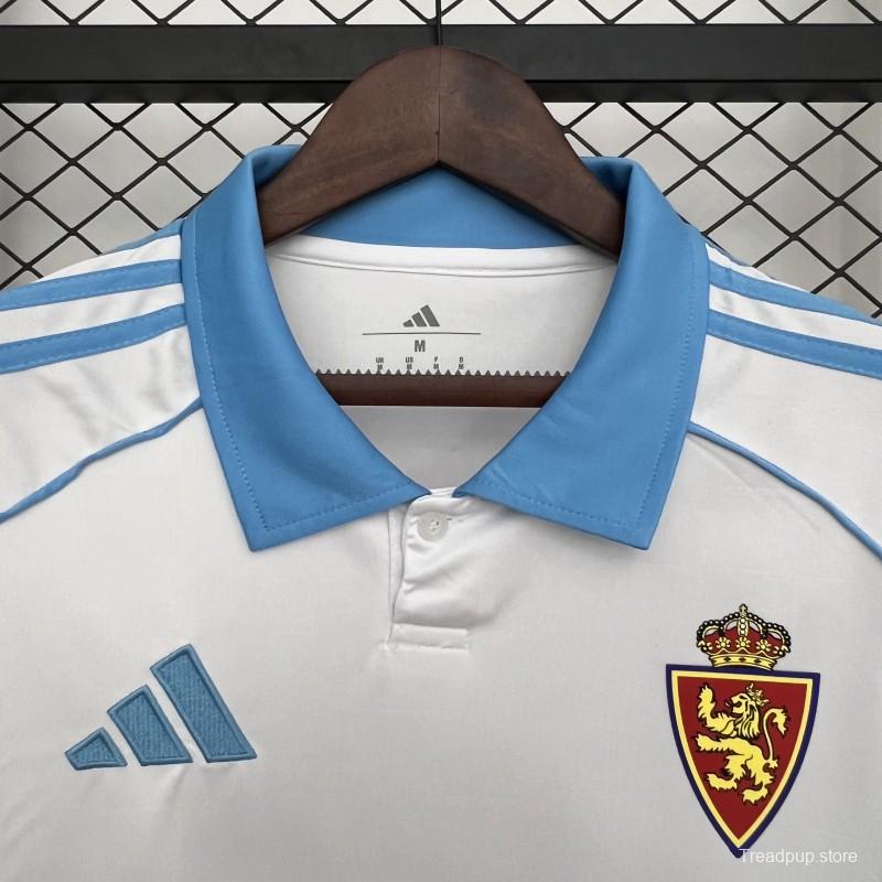 25/26 Real Zaragoza Home Jersey