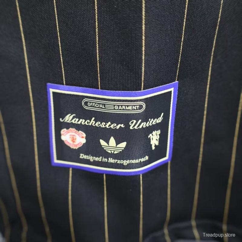 Player Version 25/26 Manchester United Black Casual Jersey