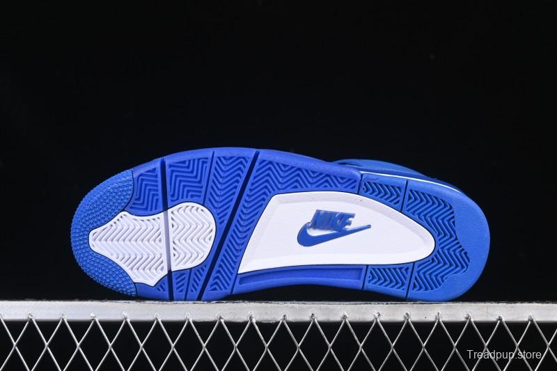 Nike Nigel Sylvester x Air Jordan 4 Retro Blue Collaboration Basketball Shoes - HF4340-400