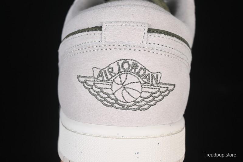 Nike Air Jordan 1 Low AJ1 Mint Green Low-top Casual Lifestyle Sneakers - HV4089-201