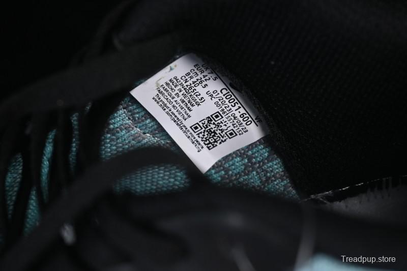 Nike Air Force 1'07 Low Flyknit Black Green Casual Sneakers - CI0051-600