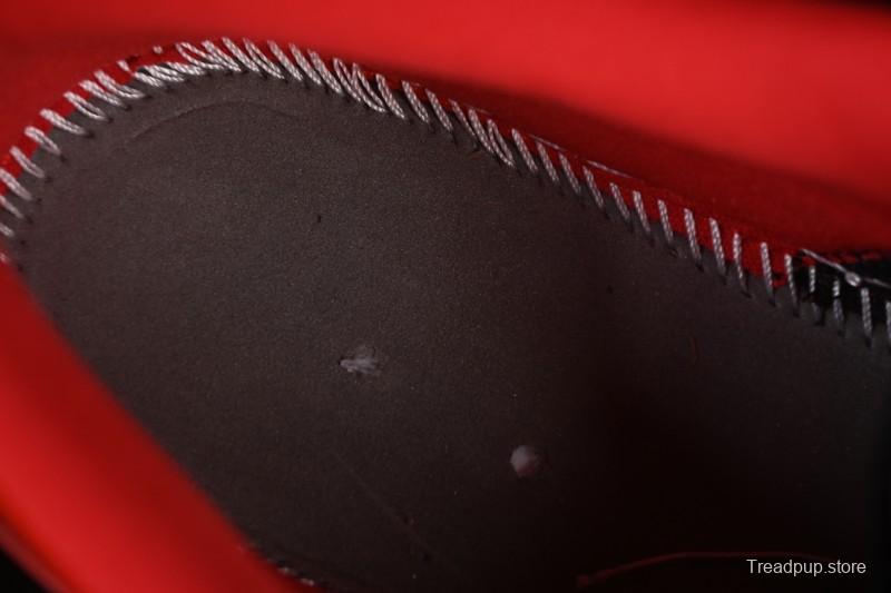 Nike Air Jordan 1 Low AJ1 Patent Leather Black Red Low-Top Casual Sneakers HV4089-006