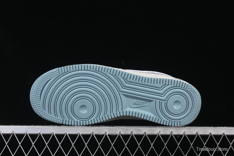 Nike Air Force 1'07 Low Gucci Collaboration Gray Blue Casual Sneakers - YF9511-800