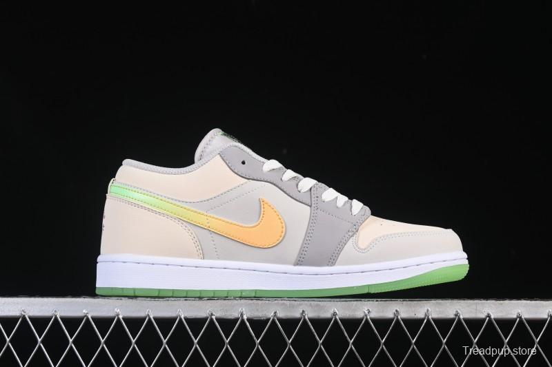 Nike Air Jordan 1 Low Tokyo Bio Hack Casual Sneakers - HQ2030-001