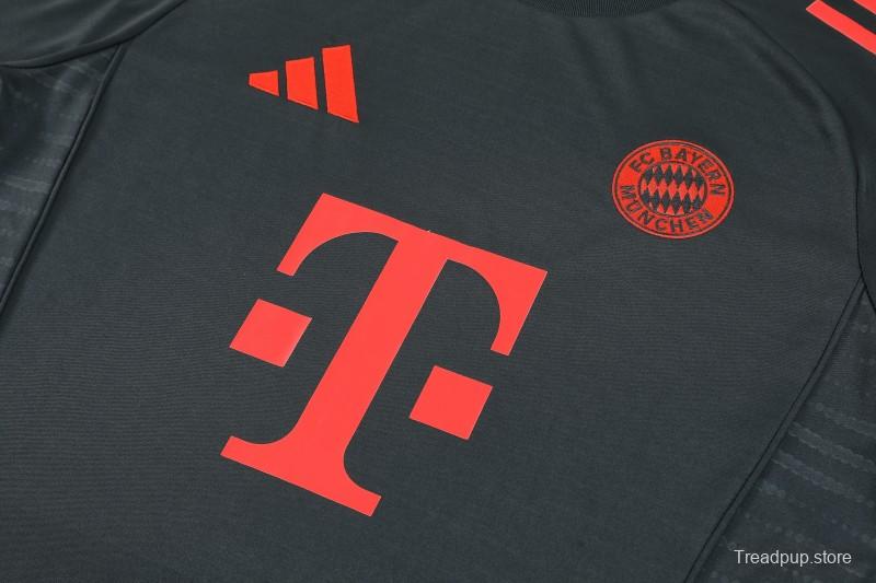 25/26 Bayern Munich Black Short Sleeve Jersey+Shorts