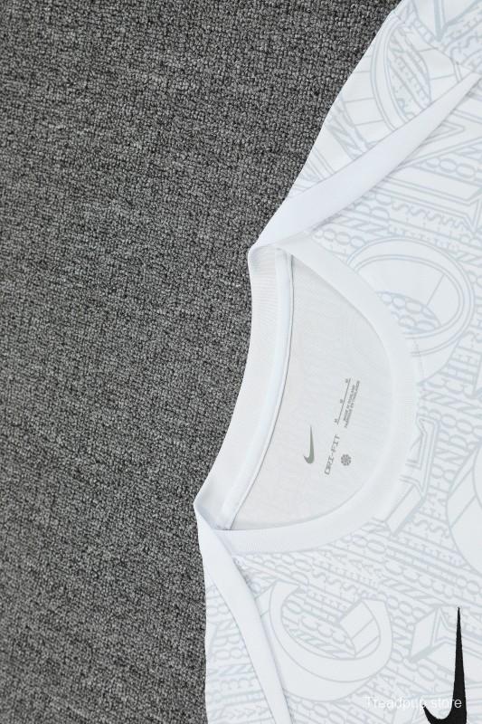 25/26 Chelsea White Short Sleeve Jersey+Shorts