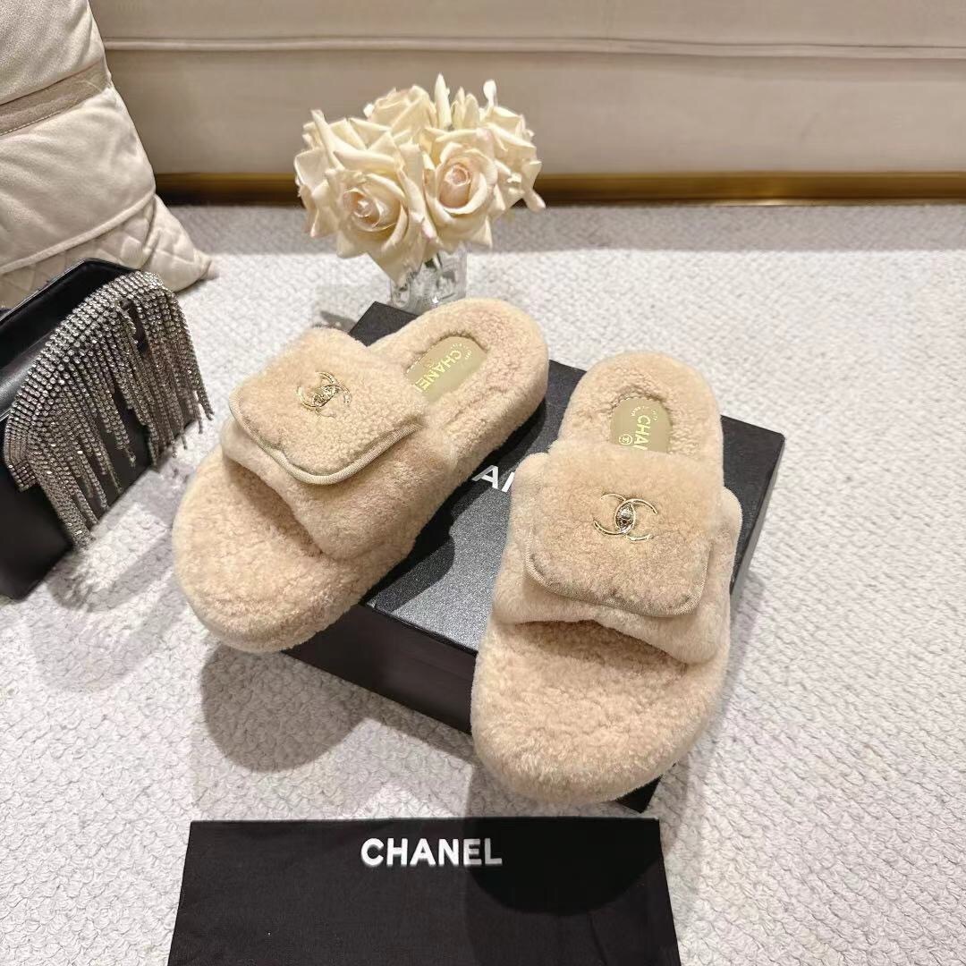 Chanel 2025/SS Slingback Lock Buckle Butterfly Loafers - LY00250