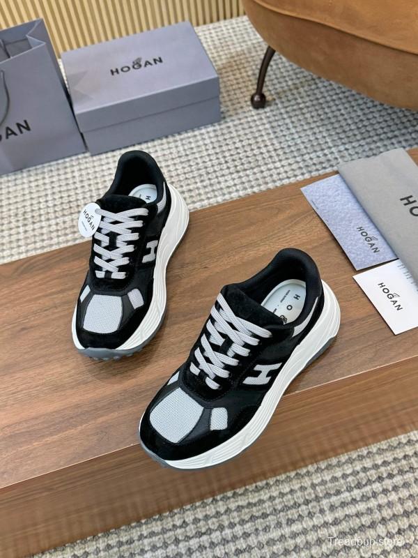 Hogan H-STRIPES Series Couple Thick Sole Dad Shoes Casual Sneakers - LY00370/LY00380