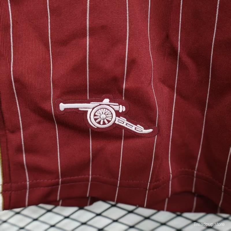Player Version 25/26 Arsenal Wine Adidas Original Shorts