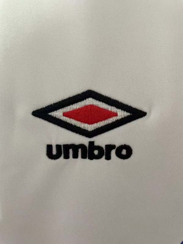 2025 England White with Diagonal Stripe Pattern Home Jersey