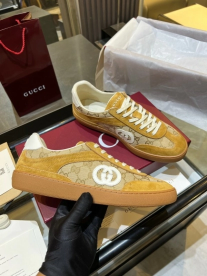 Gucci 2025 SS Couple Edition Trainer Shoes Retro Running Sneakers - AS00280