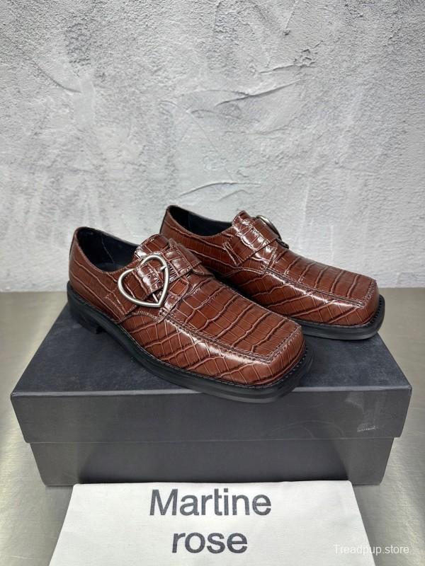 Adidas 2025 SS Square Toe Derby Shoes with Chain Buckle - KFY00420