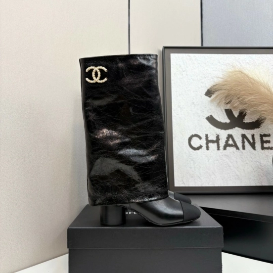 Chanel 2025 SS Short Boots Essential Fall Winter Item - LY00480