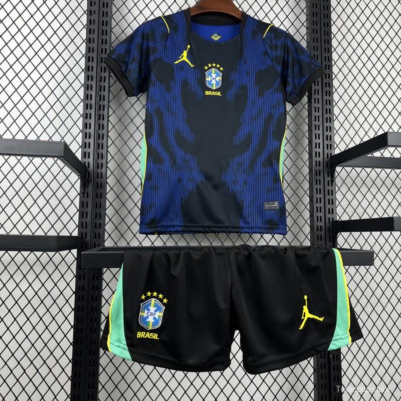 2026 Kids Brazil World Cup Away Kit
